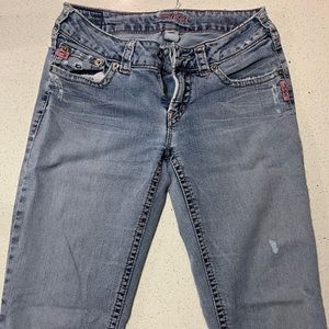 Silver Jeans Blue Straight Leg Denim